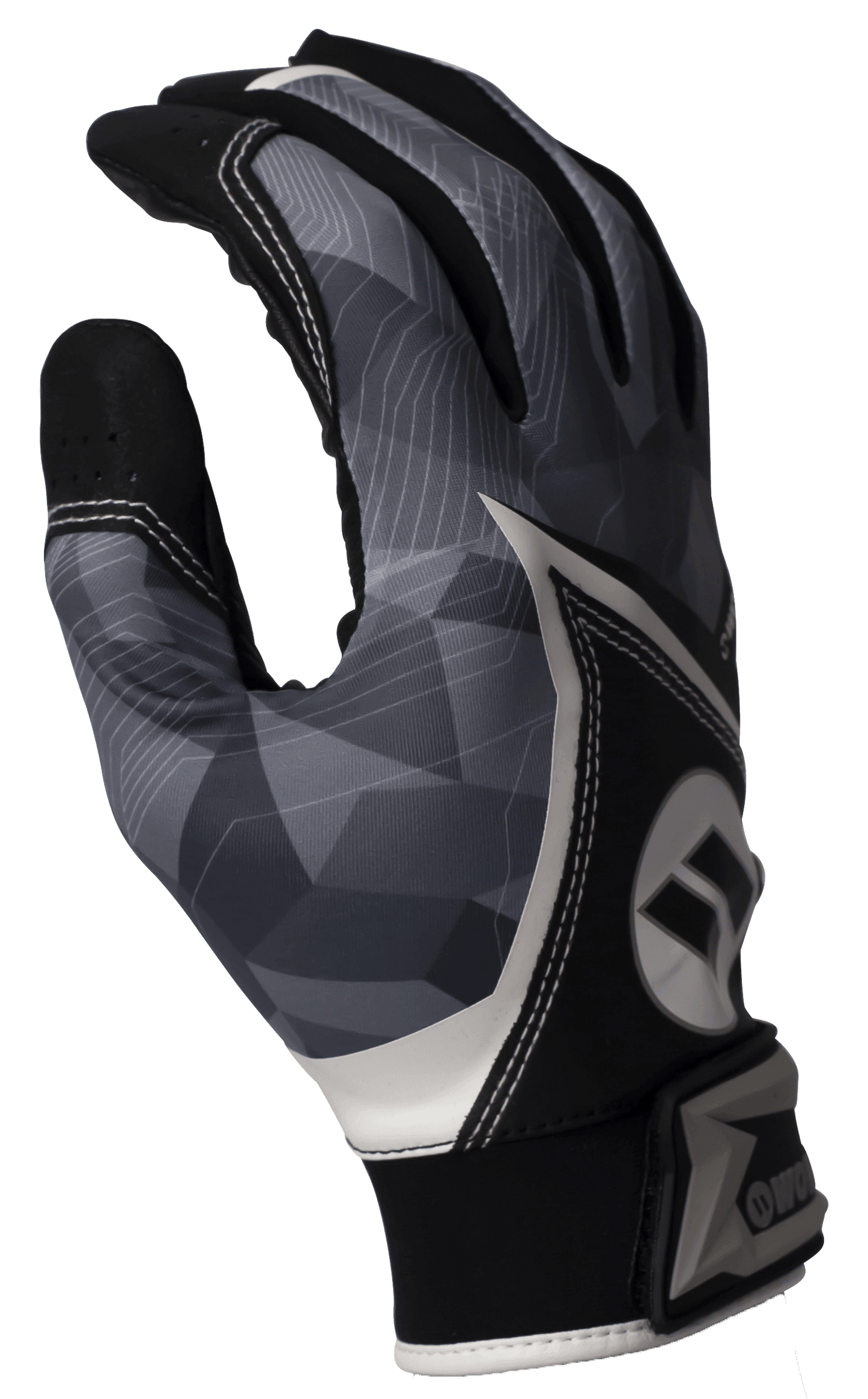 2020 Black Worth Batting Gloves: WBGL20-BLK