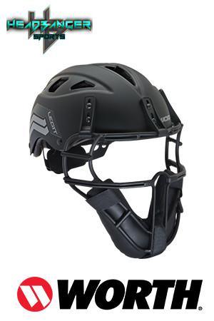 Shop Worth Legit Slowpitch Softball Pitcher's Mask: LGTPH at Headbanger Sports