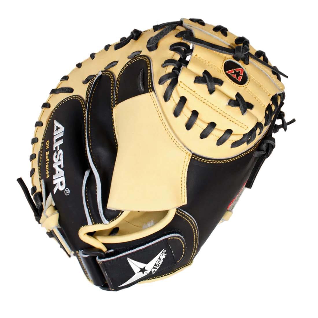 Shop the All-Star Pro Advanced 33.5" Baseball Catcher's Mitt: CM3100SBT at Headbanger Sports