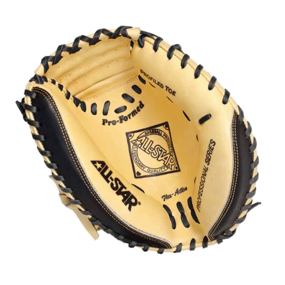 Shop the All-Star Pro Advanced 33.5" Baseball Catcher's Mitt: CM3100SBT at Headbanger Sports