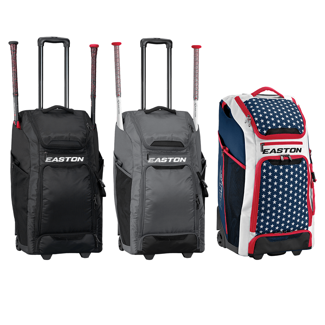 Easton Catcher's Wheeled Bag: A159058