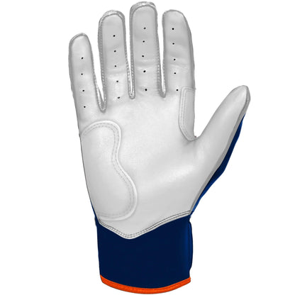 Shop Bruce Bolt PREMIUM PRO NIMMO Short Cuff Batting Gloves: Blue