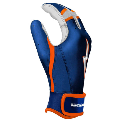 Shop Bruce Bolt PREMIUM PRO NIMMO Short Cuff Batting Gloves: Blue